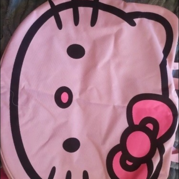 Hello kitty bag pink shoulder duffle large bag cute cartoon women travel… - Picture 4 of 9